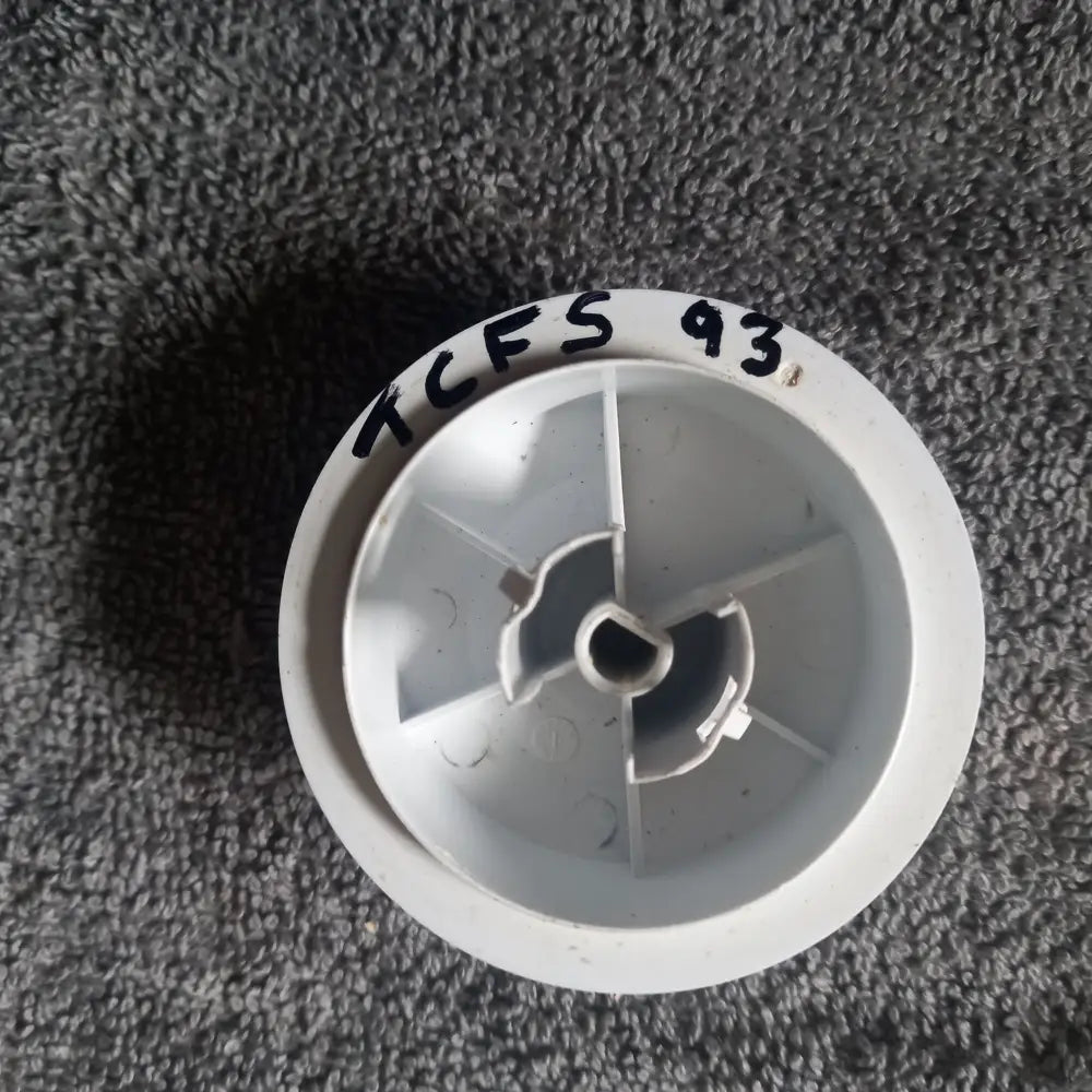 Hotpoint TCFS 93B GP (UK) Tumble Dryer Spares Parts & Accessories,timer selector dial/knob in white.