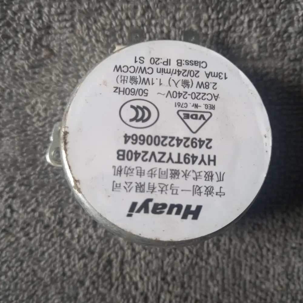Hotpoint Wash Pump COG MOTOR Huayi HY49TYZE240B used tested