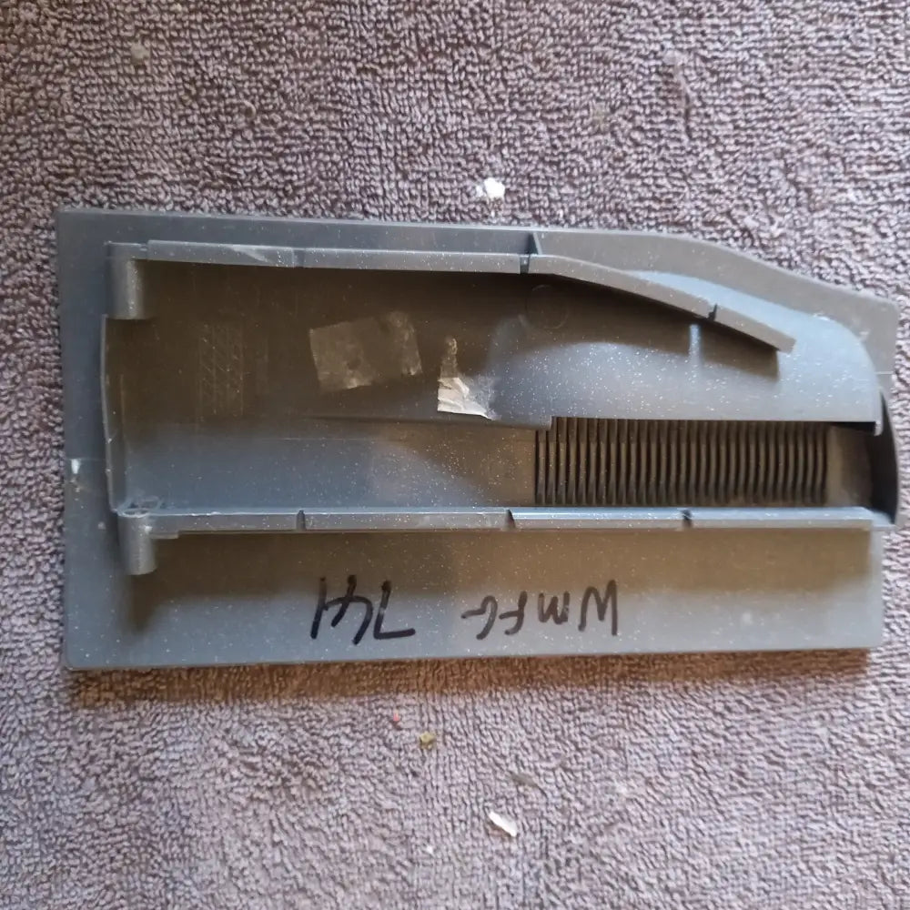 hotpoint wmfg 741 washing machine front soap drawer handle in graphite grey used 25006350 Your One-Stop Appliance Spare