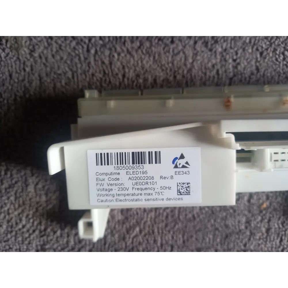 IKEA ELECTROLUX GHE423DB4 DISHWASHER FRONT DIGITAL DISPLAY BOARD