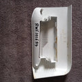 indesit bwe101684 washing machine front soap drawer handle in white used 250006721-1 Your One-Stop Appliance Spare