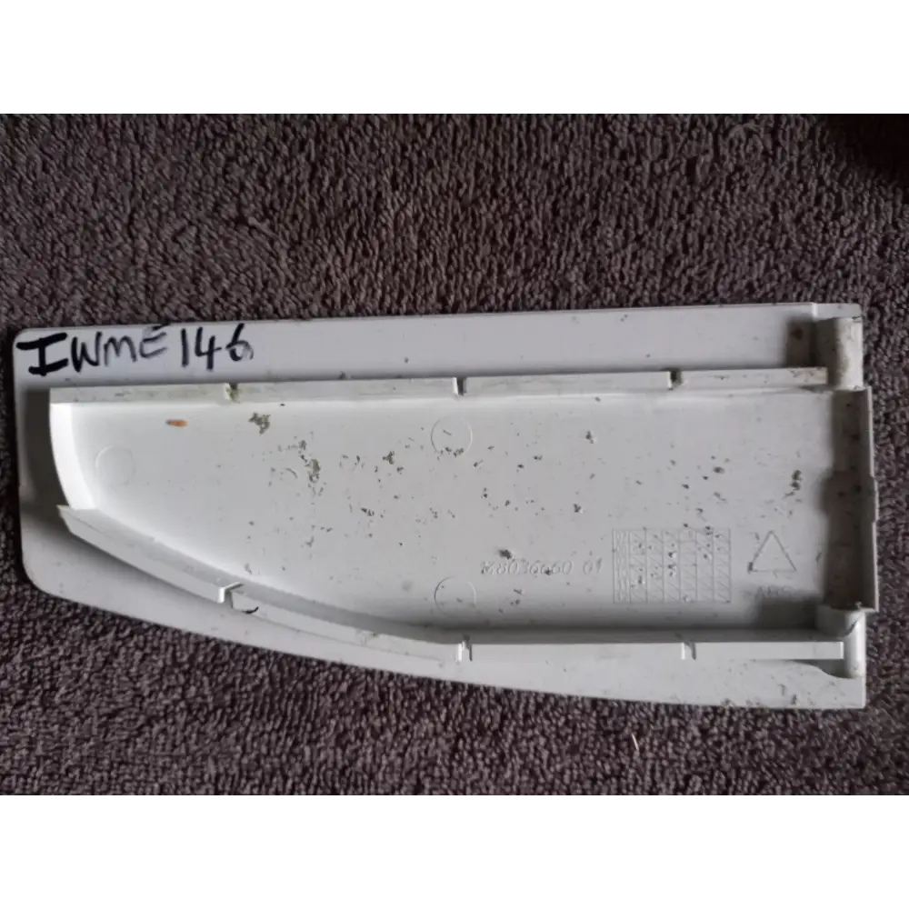 indesit iwde146 washing machine front soap drawer handle in white