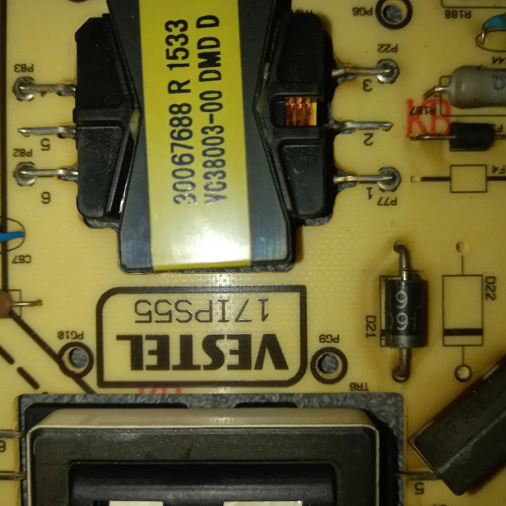 LCD module source 17IPS55 / Power supply board 23321170,used tested.