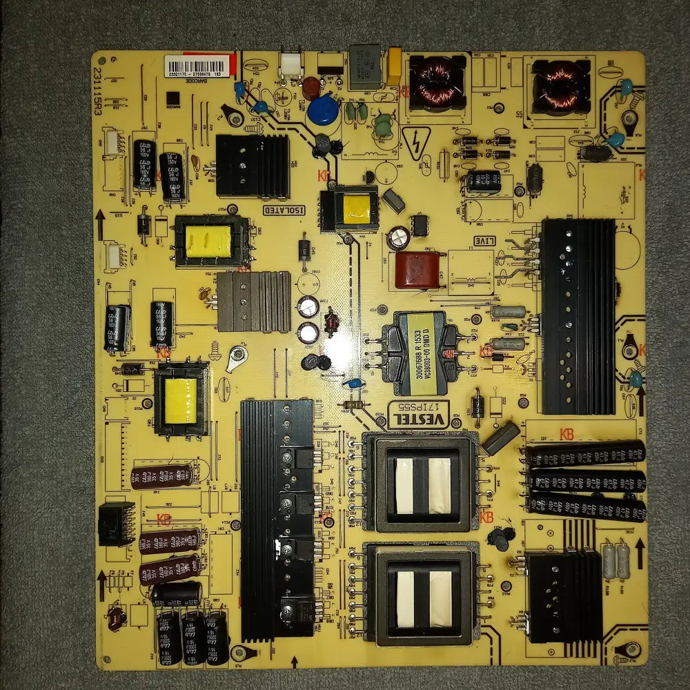 LCD module source 17IPS55 / Power supply board 23321170,used tested.