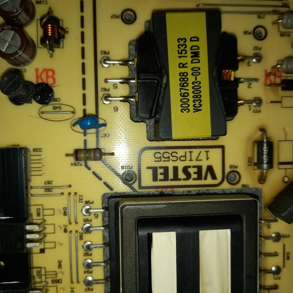 LCD module source 17IPS55 / Power supply board 23321170,used tested.