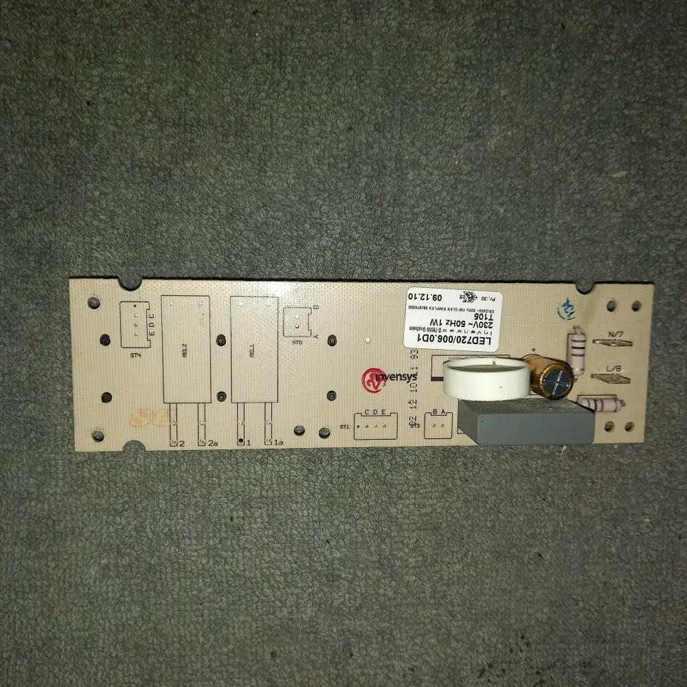 LED720/006.0D1 OVEN DIGITAL CLOCK TIMER,USED TESTED.