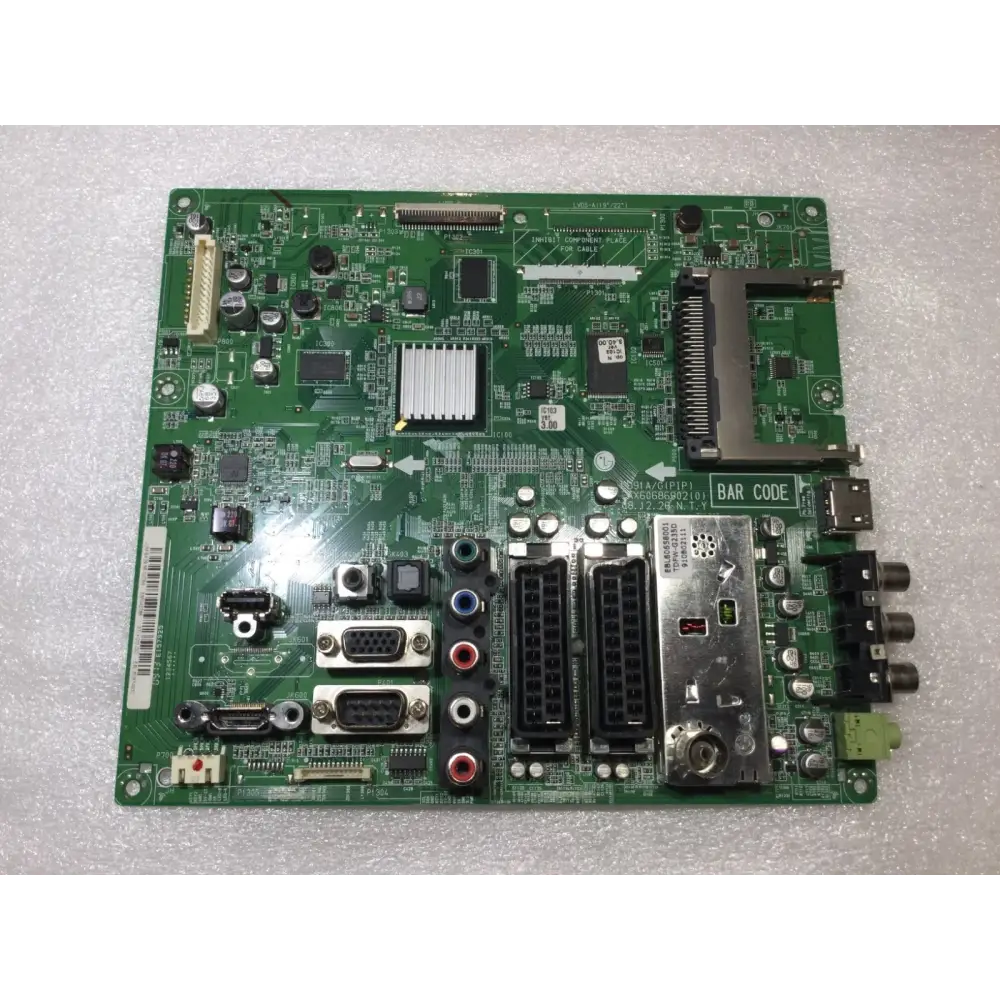LG 37LH2000 37’’ TV MAIN AV PCB BOARD EBU60674830