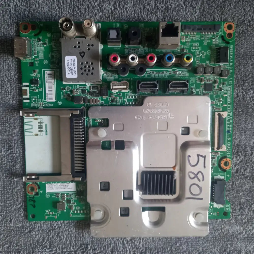 LG 43UH610V 43’’ TV MAIN AV PCB EBR82405801 74EBT000-00ZS