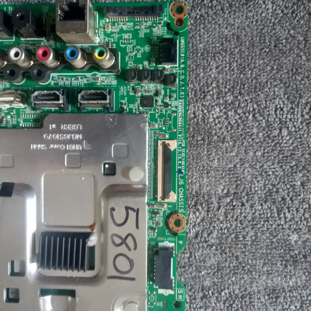 LG 43UH610V 43’’ TV MAIN AV PCB EBR82405801 74EBT000-00ZS