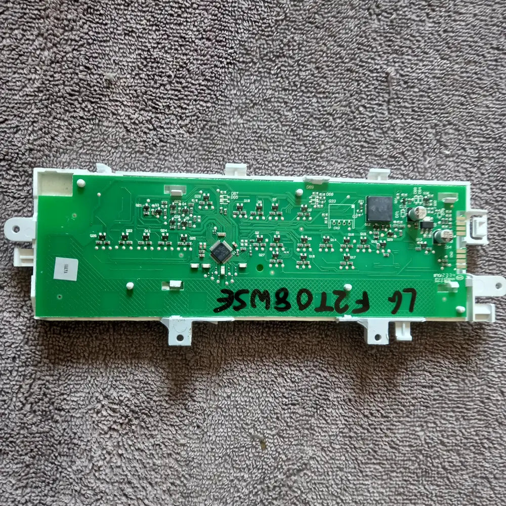 lg f2t08wse washing machine front digital display pcb board