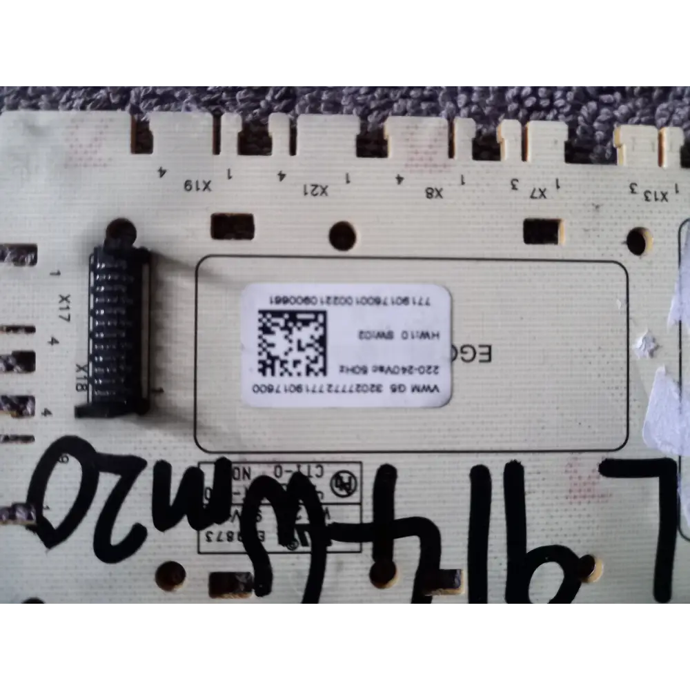 Logik L914WM20 Washing Machine FRONT PCB BOARD