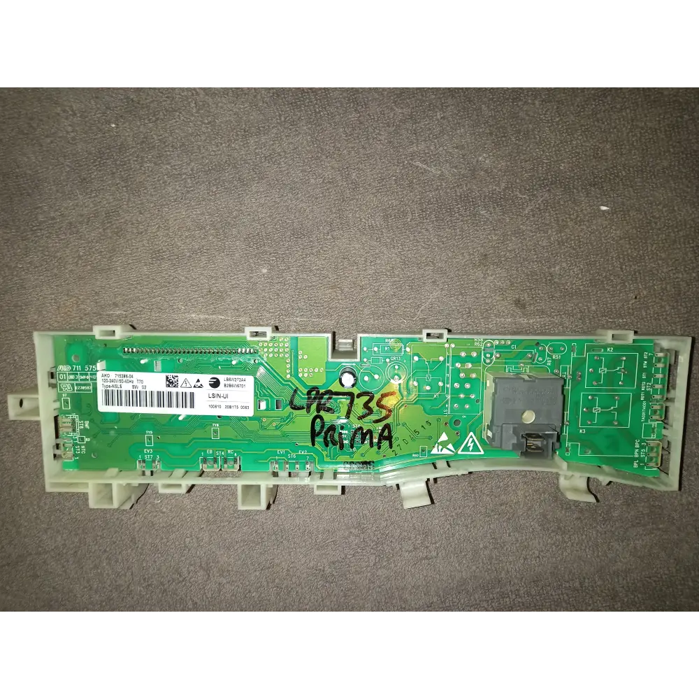 lpr735 WASHING MACHINE front digital display