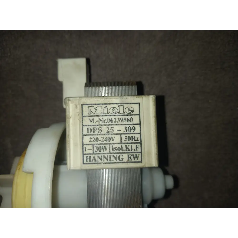 Miele 06239560 W100-W299 Series Washing Machine Drain Pump 30W 240V