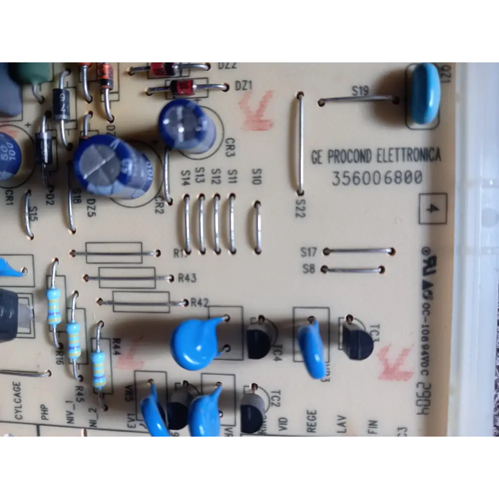 Replacement electronic control module and printed circuit board (PCBs) for the Brandt BDW060 dishwasher