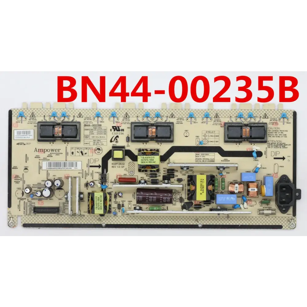 Samsung Bn44-00235b Power Supply & Inverter Board used tested.