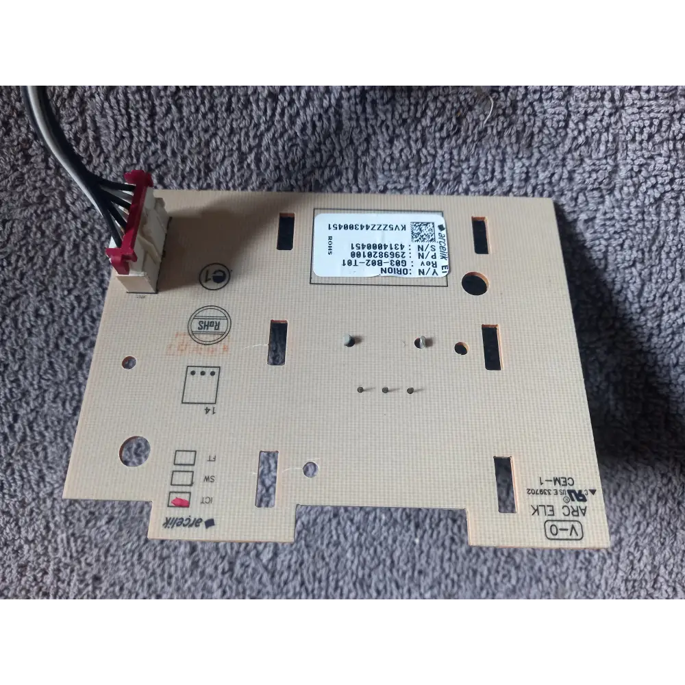 This original Beko Grundig Arcelik printed circuit board (PCB) manufacturer number 2969820100,