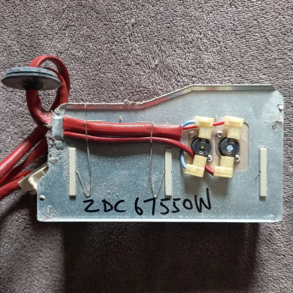 UY ZANUSSI GENUINE SPARE PARTS FOR ZDC 67550W TUMBLE DRYER HEATER ELEMENT 125115844 5 PIN buy genuine all makes