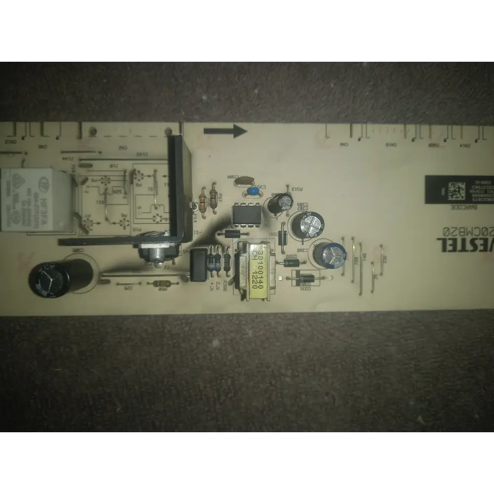 VESTEL WASHING MACHINE FRONT CONTROLLER PCB 32037563 20CMB20