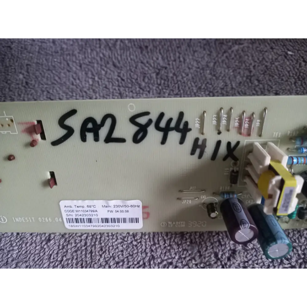 w11034799/a Hotpoint Oven Control Board Genuine,used