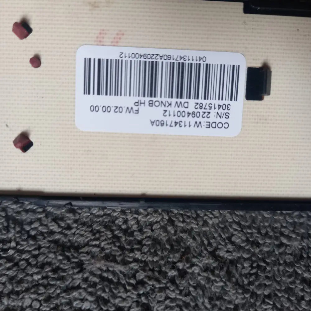 w11347160a indesit dishwasher control panel,used tested.30415782 appliance spare parts MySimpleStore - Your One-Stop