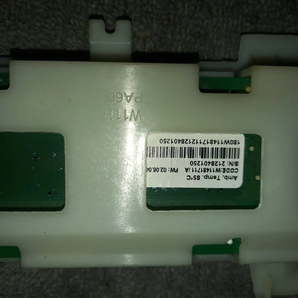 w11481711/a hotpoint indersit oven digital timer clock,used tested.