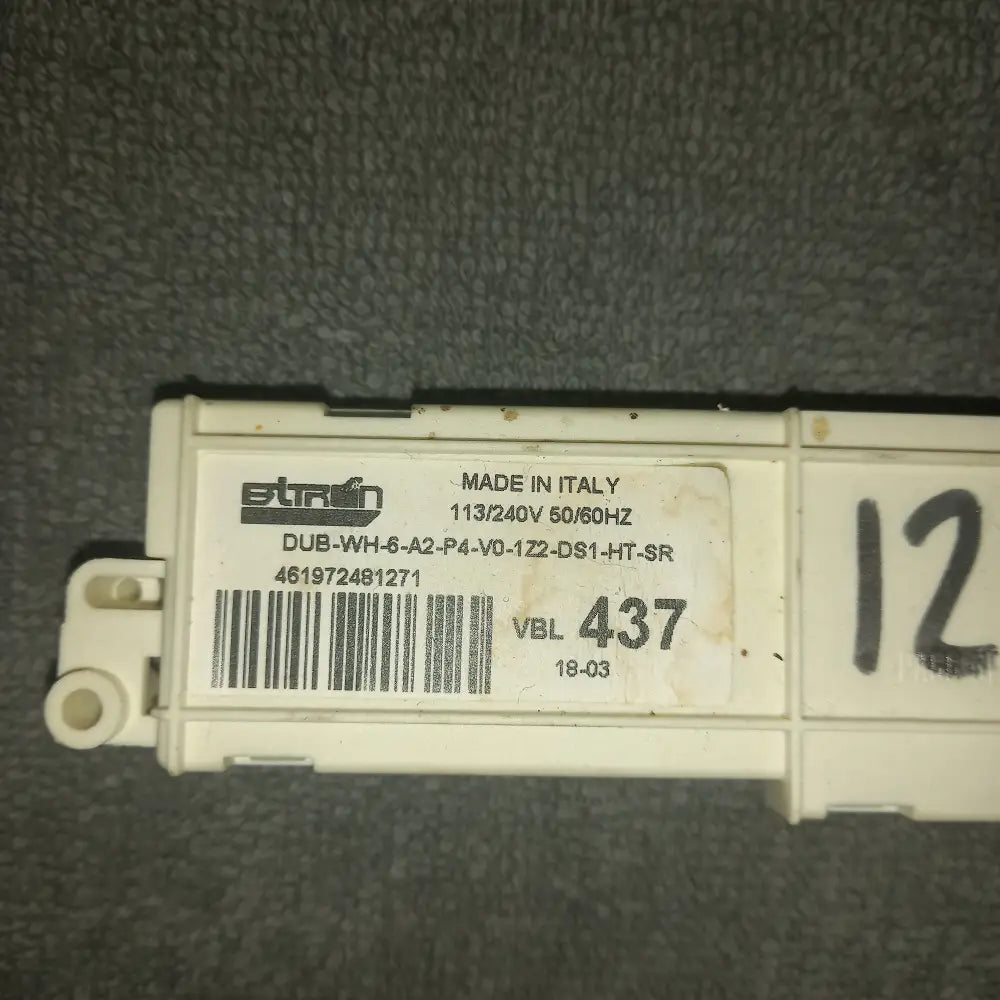 WHIRLPOOL DISHWASHER PCB CARD,461972481271 USED TESTED.