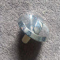 white knight wk767 condenser tumble dryer selector dial in chrome colour.