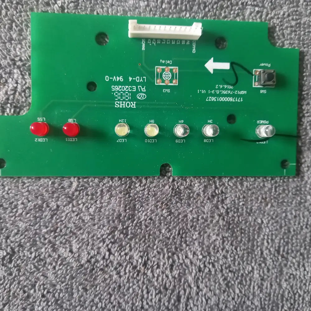 WQP12-7635C.D.3-1 V1.1 FRONT GENUINE LIGHT DISPLAY PCB.