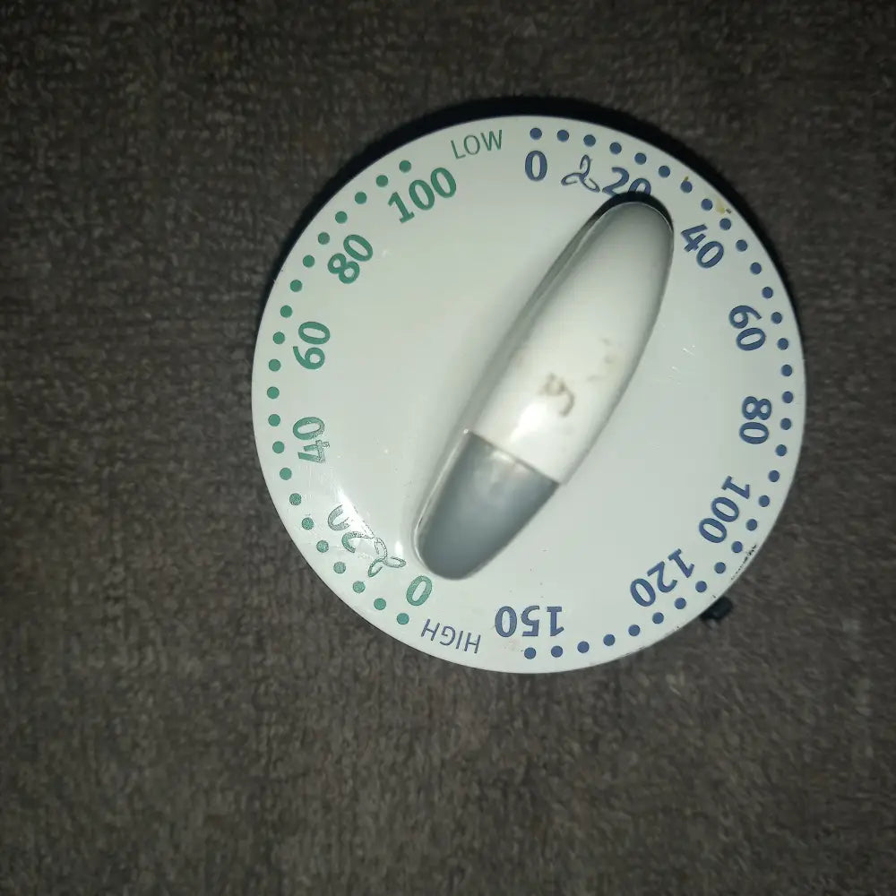 ZANUSSI TD 4113W TUMBLE DRYER TIMER SELESTOR DIAL KNOB DIAL 125426800 Your One-Stop Appliance Spare Parts Solution