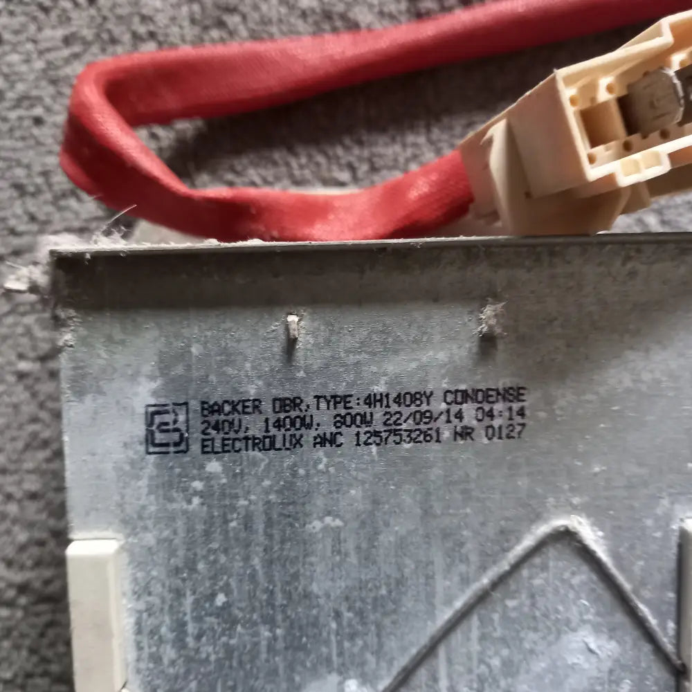 ZANUSSI ZDCB37209W Tumble Dryer 1400W Heater Unit PN: 125753261 used